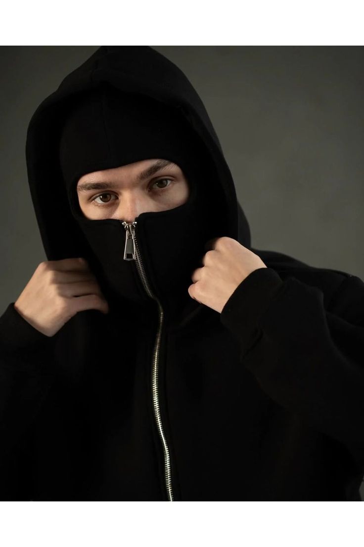 TIDE SENSE Ninja Zipper Hoodie