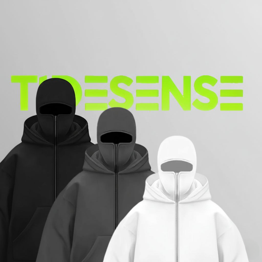 TIDE SENSE Ninja Zipper Hoodie